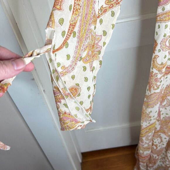 Petal & Pup SIO LONG SLEEVE MIDI DRESS Tan Nwot Size XS - Picture 6 of 9